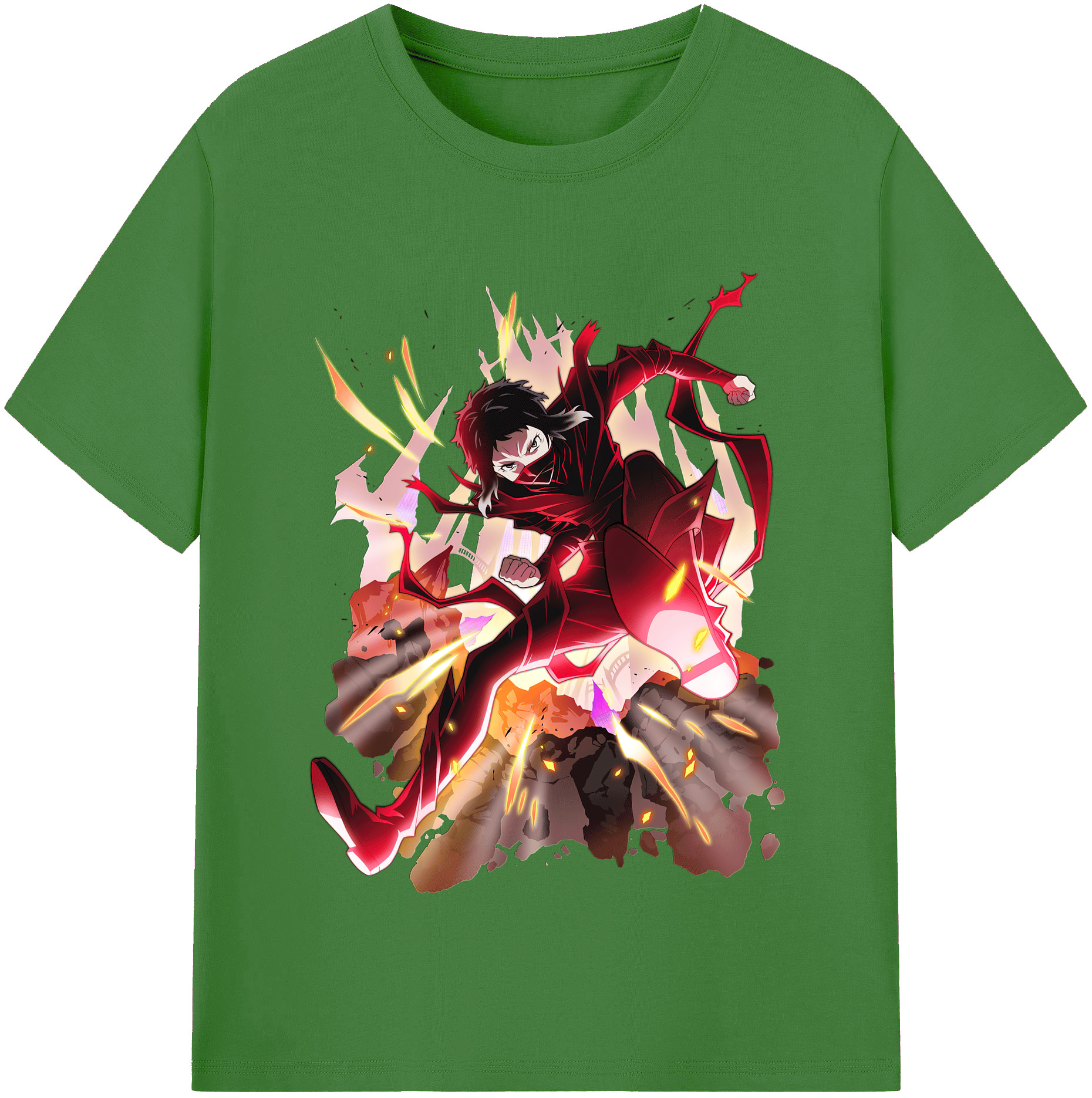 （画像用） 文豪ストレイドッグス Bungo Stray Dogs レディースカジュアルプリントTシャツ（綿100％）